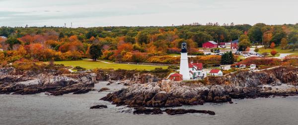 Portland Head Light 8x19