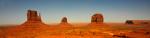Panorama of Monument Valley 12x40