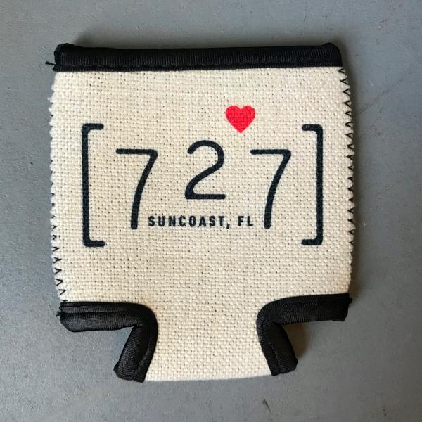 727 Area Code Suncoast Florida Can Cozie | Cozy Can Cover Cooler picture