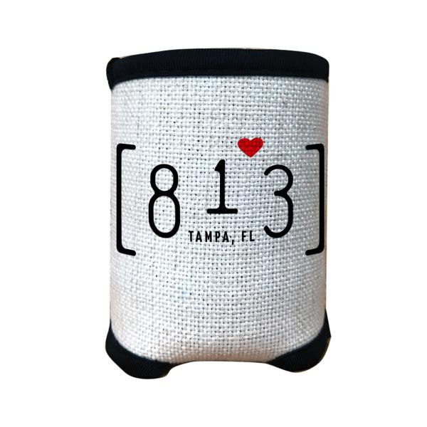 813 Tampa Area Code Can Cozie | Cozy Can Cover Cooler picture