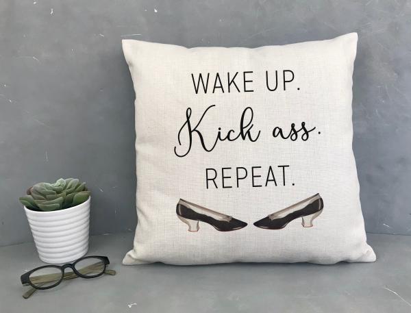 Kick Ass Pillow Cover | Stay Strong Home Decor picture