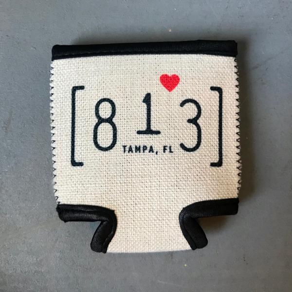 813 Tampa Area Code Can Cozie | Cozy Can Cover Cooler picture