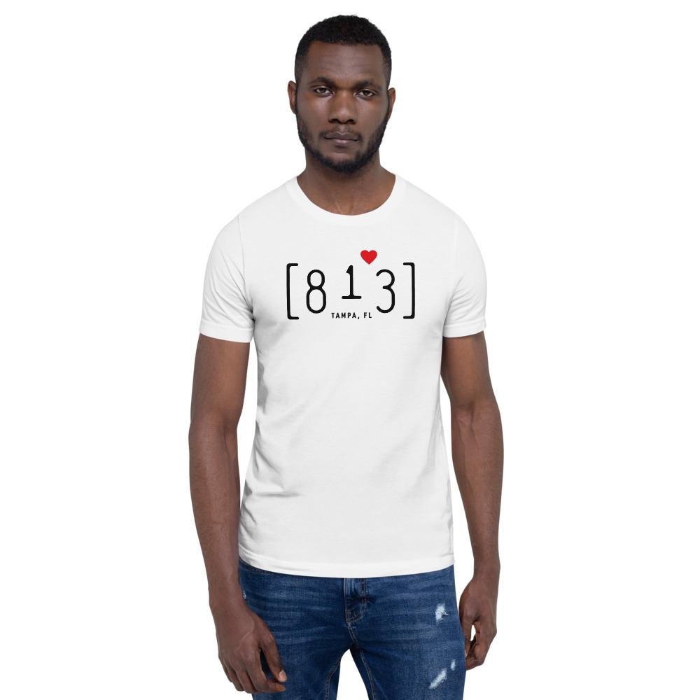 813 Area Code Tampa Florida Print T-shirt picture