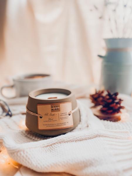 Palo Santo Woods + Wooden Wick Soy Candle
