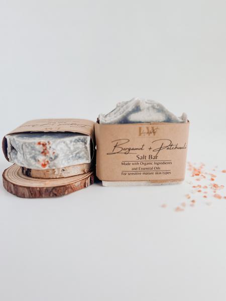 Bergamot + Patchouli Salt Body Bar picture