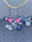 Pink Cocktail Earrings