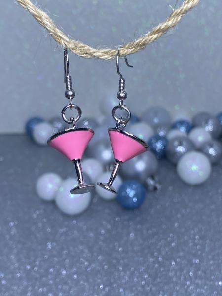 Pink Cocktail Earrings picture