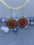 Red Jewel Earrings