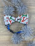 Christmas Dog Bone Dog Bowtie