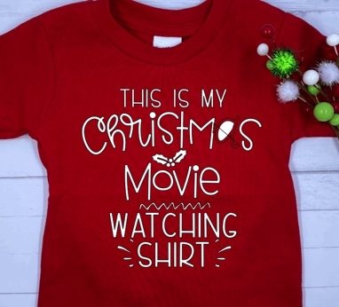 Christmas Movie T-shirt picture