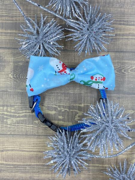 Snowmen Dog Bowties