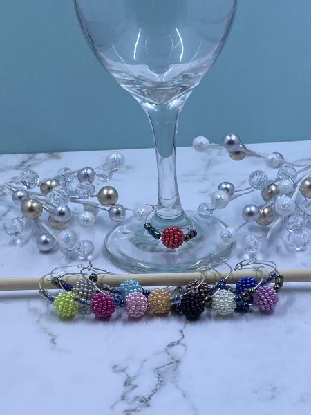 Set of 12 Wine Charms