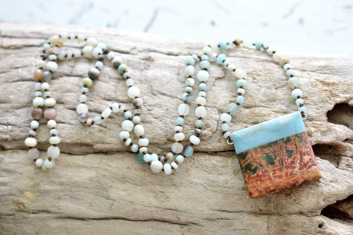 Gemstone Pendant Necklace picture