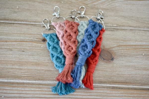 Macrame Keychain picture