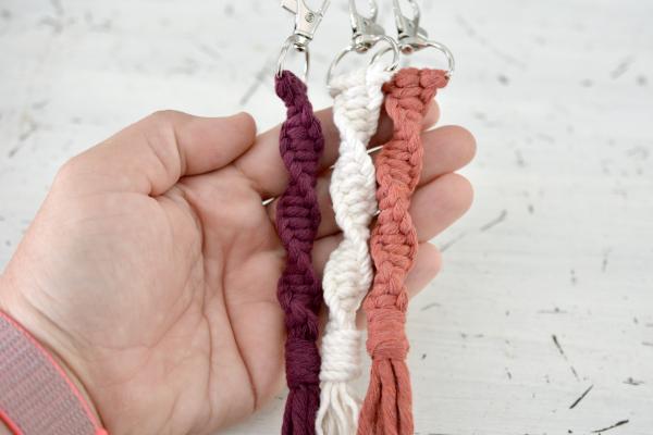 Macrame Keychain picture