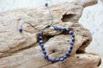 Lapis Sliding Knot Bracelet