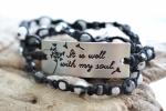 It Is Well With My Soul Wrap Bracelet