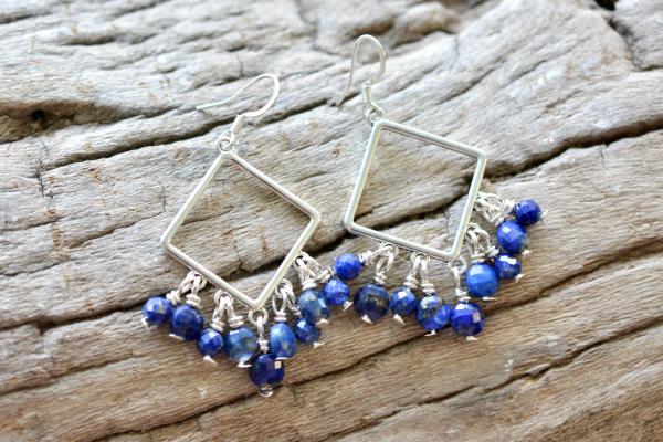 Lapis Chandelier Earrings