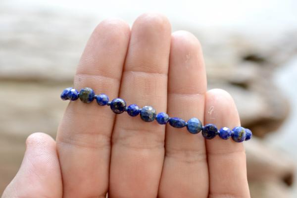 Lapis Sliding Knot Bracelet picture