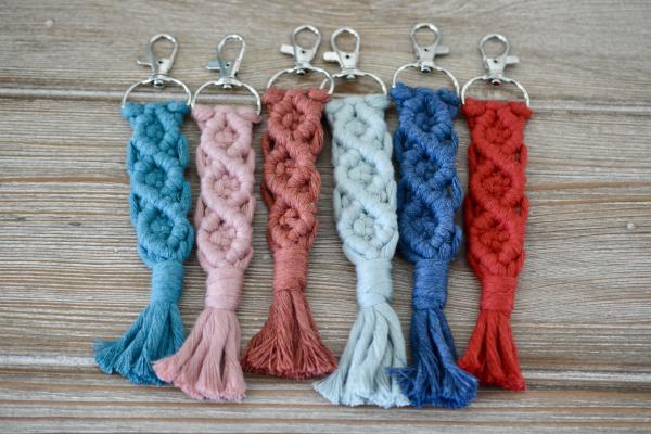 Macrame Keychain picture