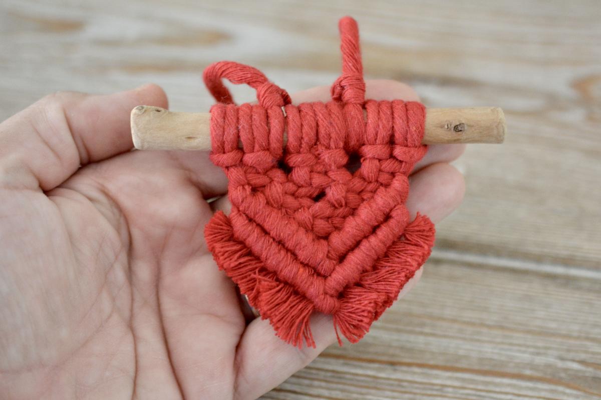 Macrame Ornament and Mini Wall hanging picture