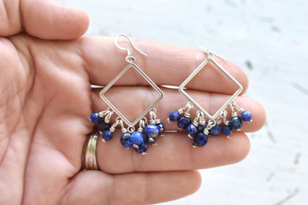 Lapis Chandelier Earrings picture