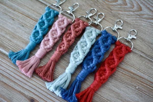 Macrame Keychain picture