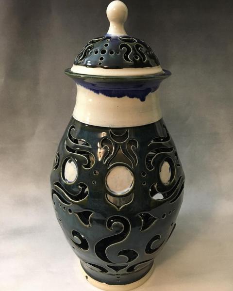 Waves and Phases Vase