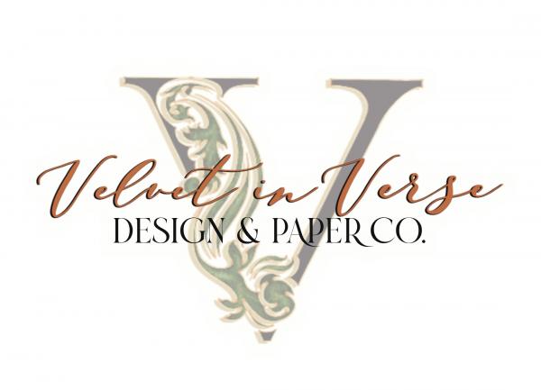Velvet in Verse | Design & Paper Co.