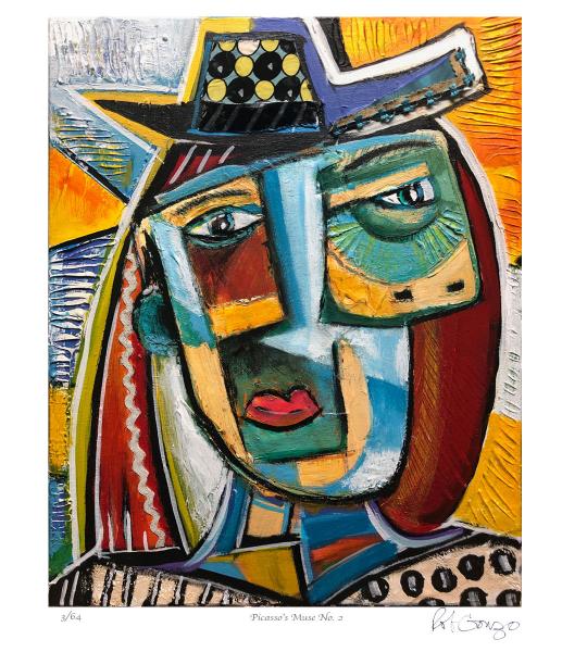 Picasso's Muse No. 2 Giclee Print 16 x 24 picture