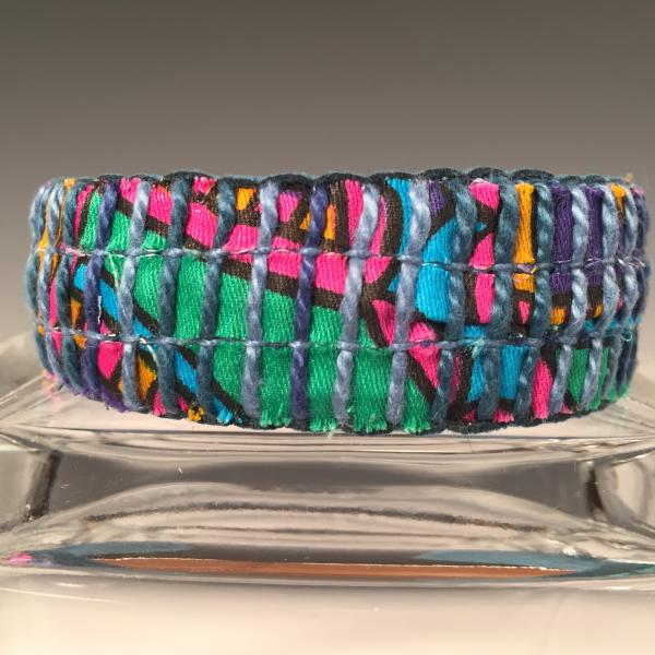 Narrow Cuff Bracelet - A Little Psychedelic picture