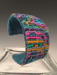 1 1/2" Wide Cuff Bracelet - Psychedelic