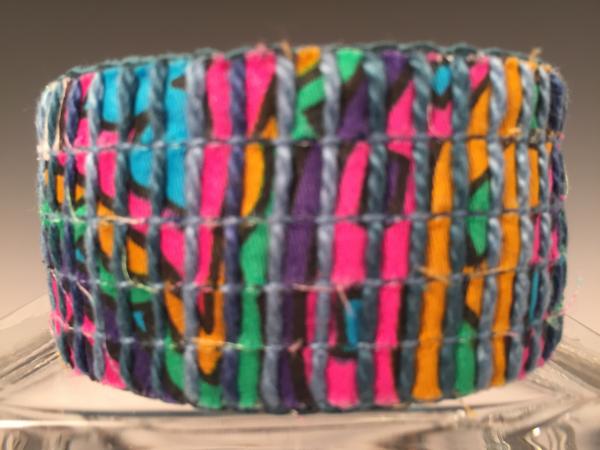 1 1/2" Wide Cuff Bracelet - Psychedelic picture
