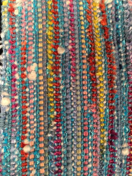 Funky Fringe Scarf - Turquoise picture