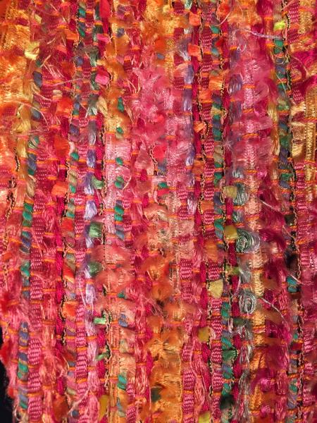 Funky Fringe Scarf - Cotton Candy picture