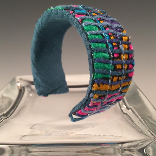 Narrow Cuff Bracelet - A Little Psychedelic picture