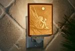 Fairy Night Light - Porcelain Lithophane "Catch a Falling Star" fantasy plug in accent light