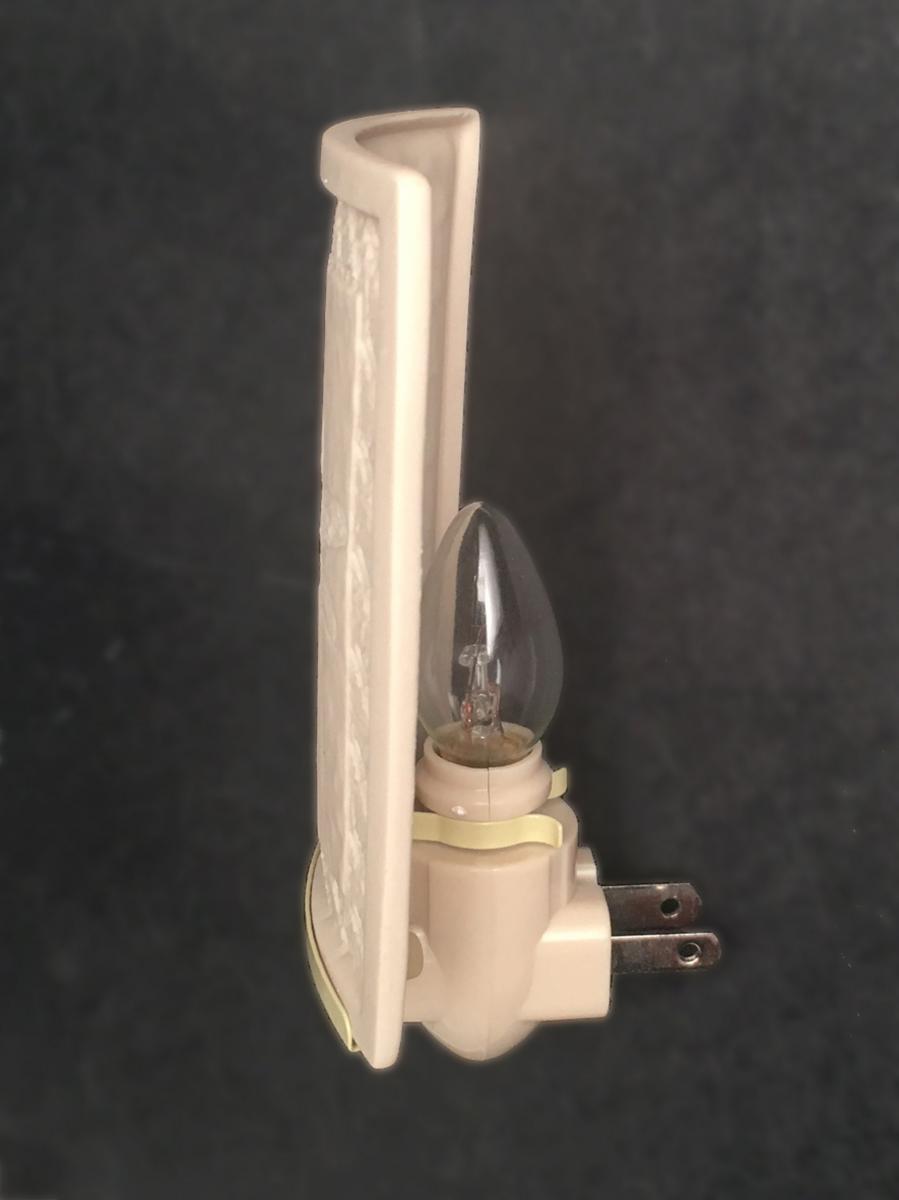 Night Light - Porcelain Lithophane "Desert Daybreak" picture