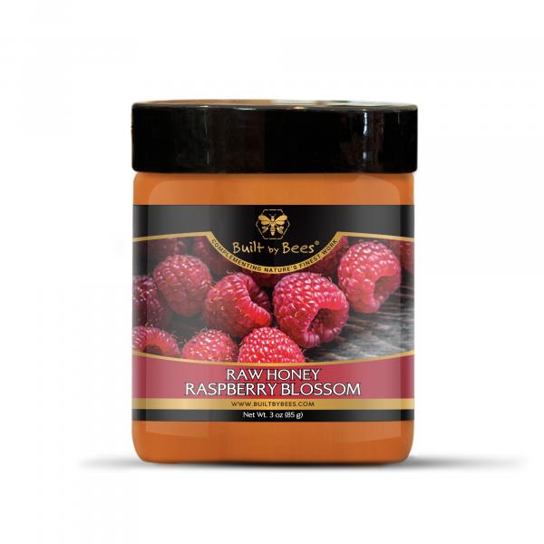 Raw Raspberry Blossom Honey (3 Oz)