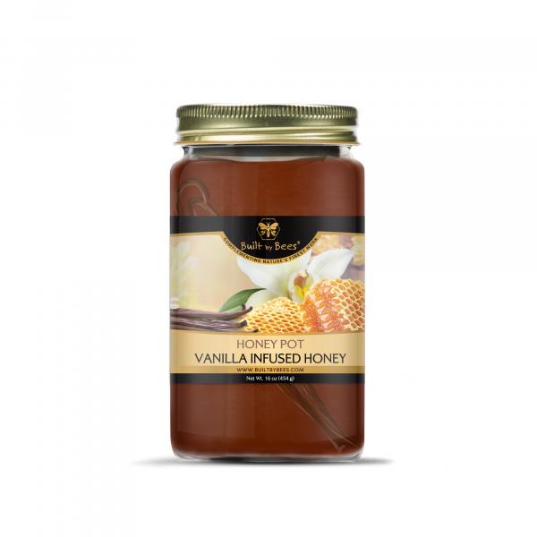 Vanilla Infused Honey (16 oz)