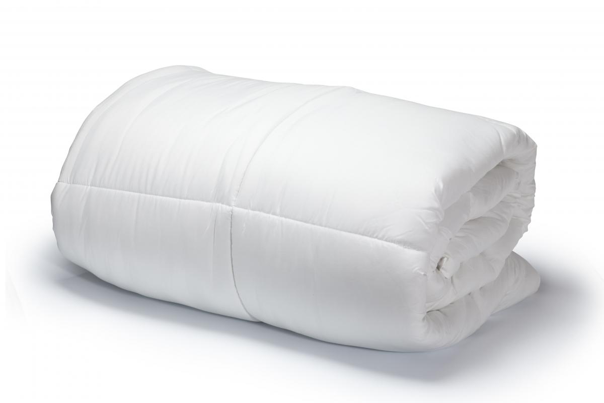 Super Soft Oversized Lightweight White Down Alternative Comforter picture
