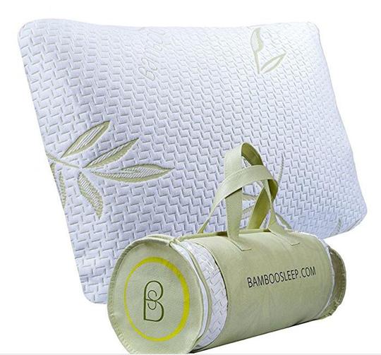 Cypress Linen Original Bamboo Comfort Memory Soft Foam Cool Pillows picture