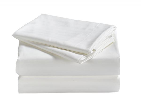 Dobby Stripe Collection 1800 Series 6 Piece Cream Premium Sheet Sets picture