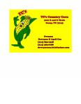 TC Country Corn and Concession