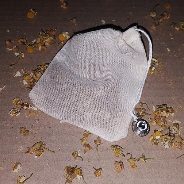 Cloth teabag picture