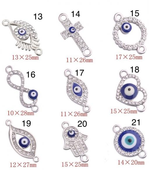 Evil eye bracelet with Nylon picture