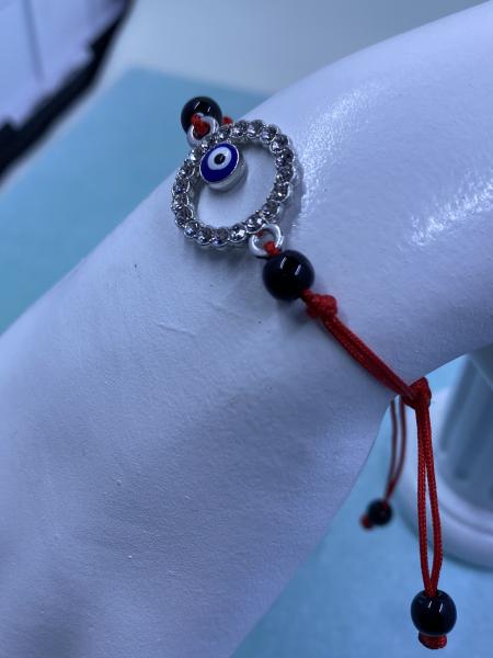 Evil eye bracelet with Nylon picture