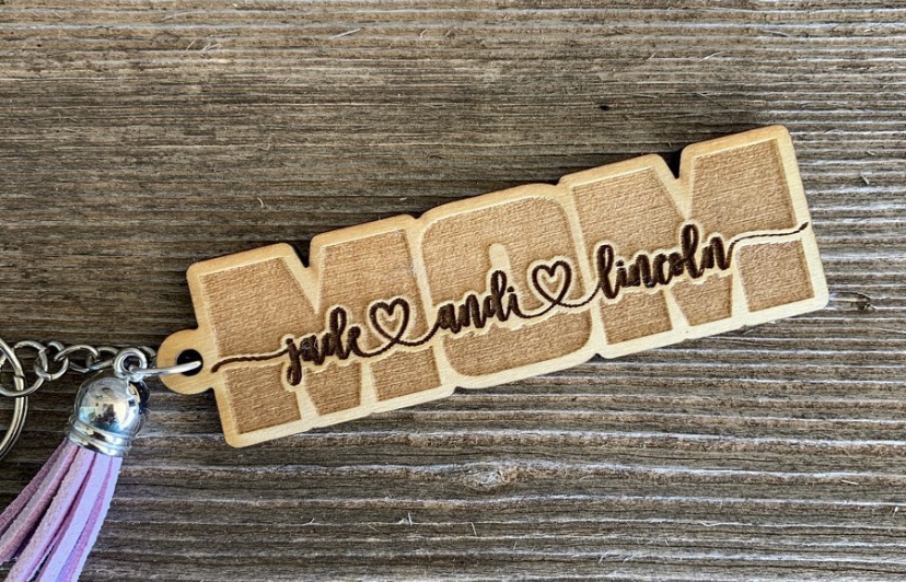 Mama Bear Keychain