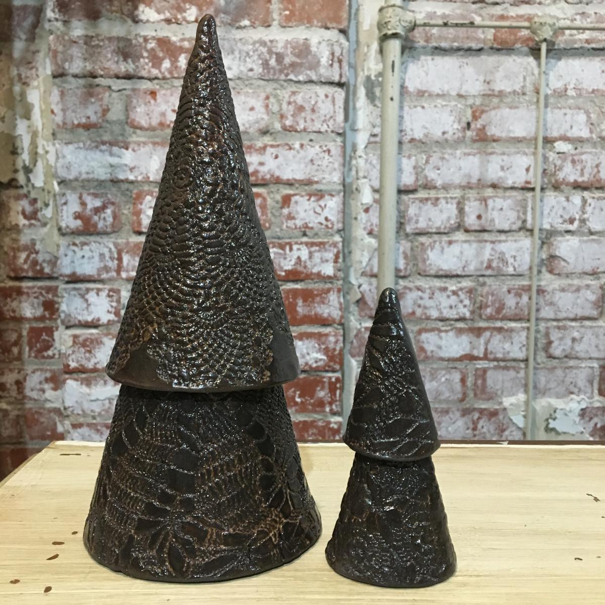 Set of 4 Ceramic Trees picture