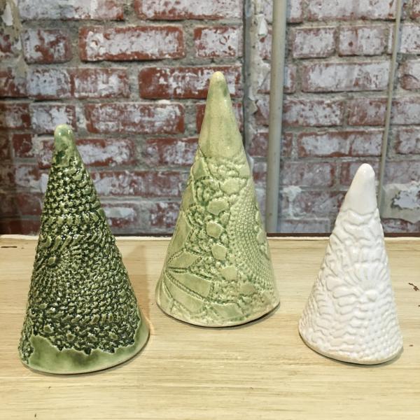 Set of 3 Ceramic Trees
